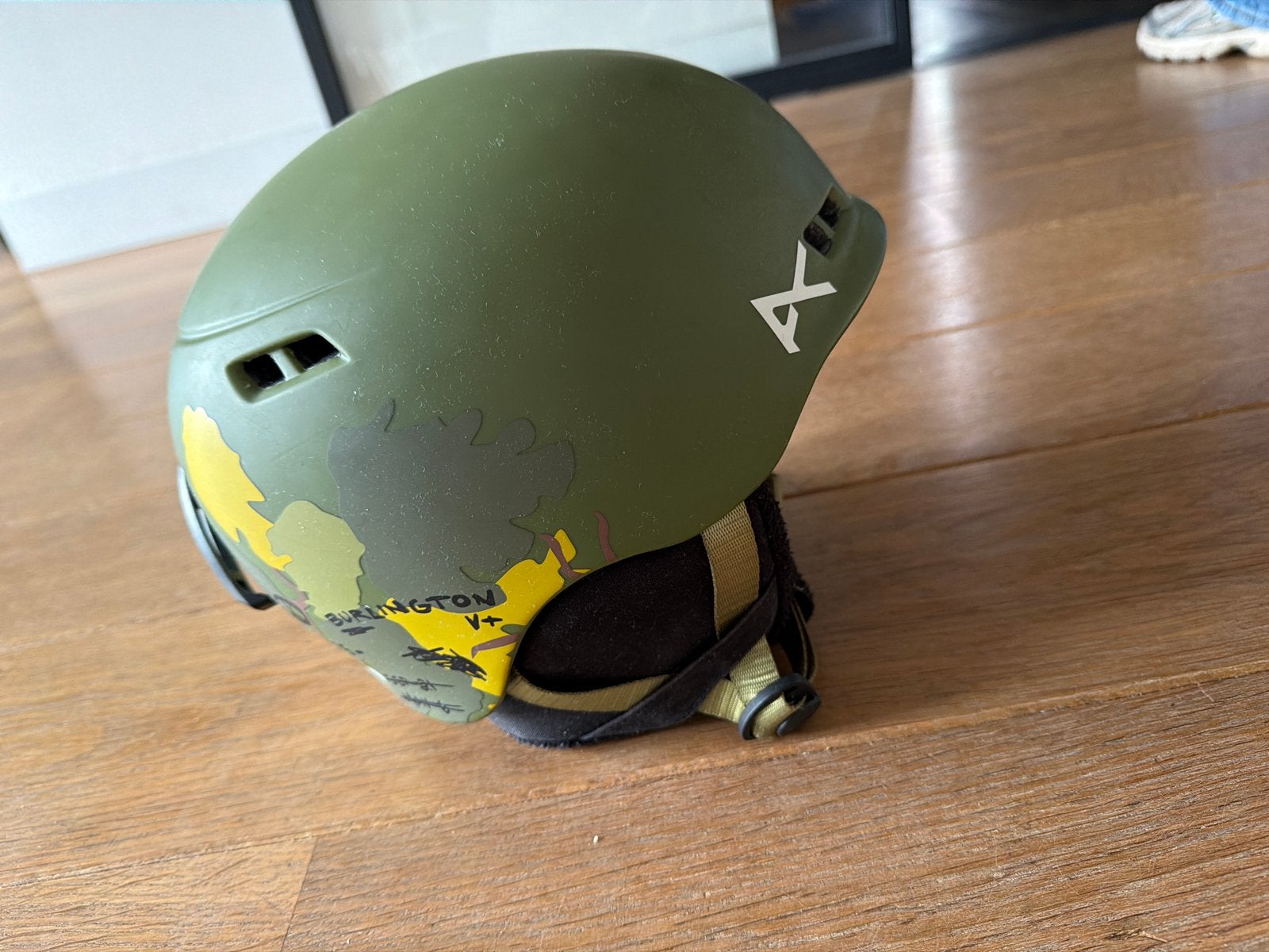 ANON Skihelm / Snowboardhelm - Groen - Kind, Overige merken, Overige typen, Ophalen of Verzenden, Zo goed als nieuw