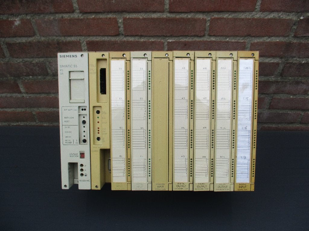 Siemens S5 115U plc + IO kaarten, Hobby en Vrije tijd, Ophalen, Gebruikt