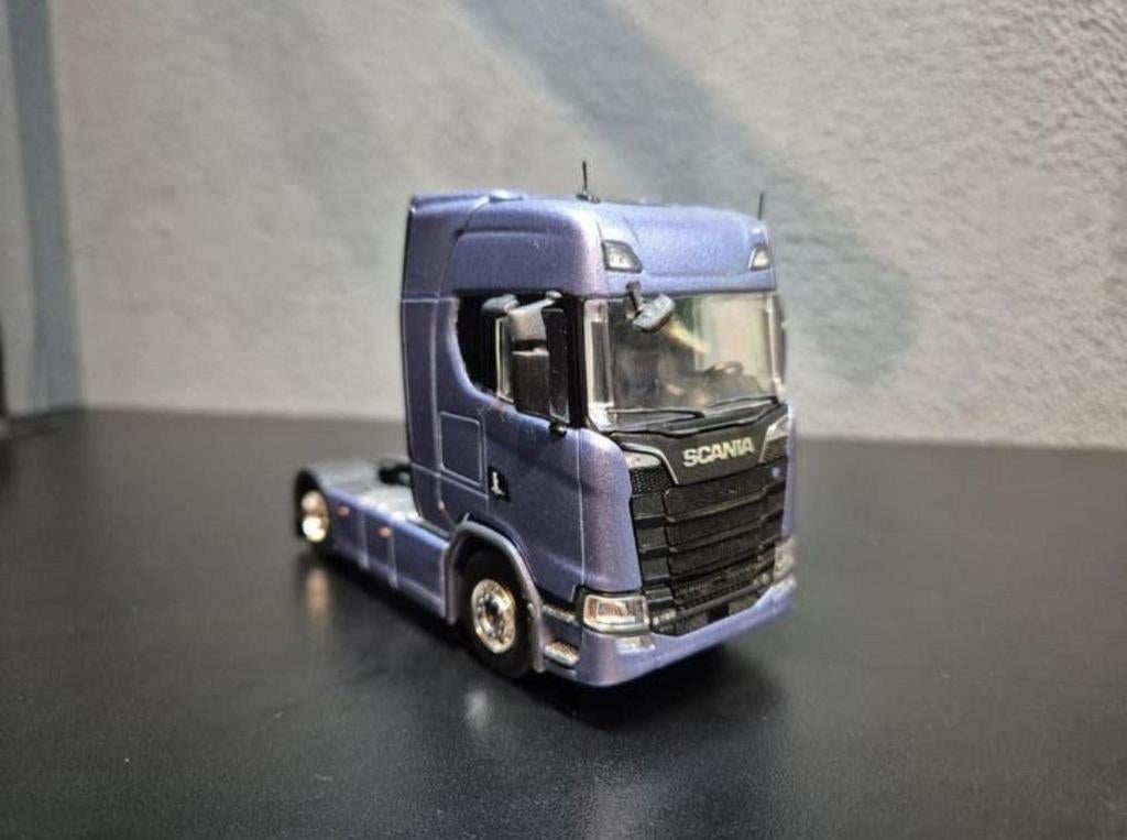 Scania S730 V8 modeltruck 1:50 -Nieuwstaat, Ophalen of Verzenden, Zo goed als nieuw, Overige merken
