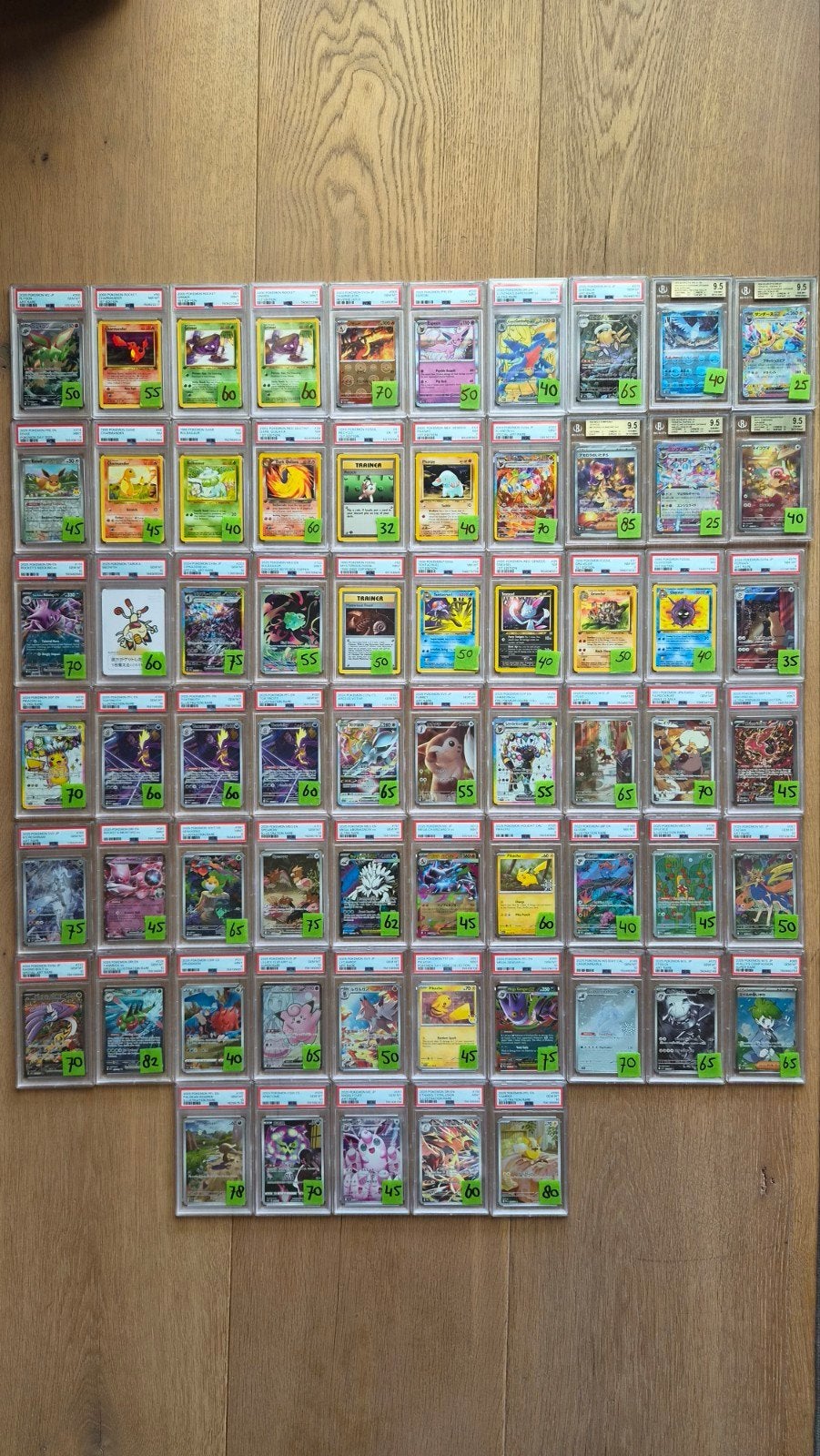 Low End nieuwe PSA (BGS) Slabs. Modern en vintage, Ophalen of Verzenden, Nieuw