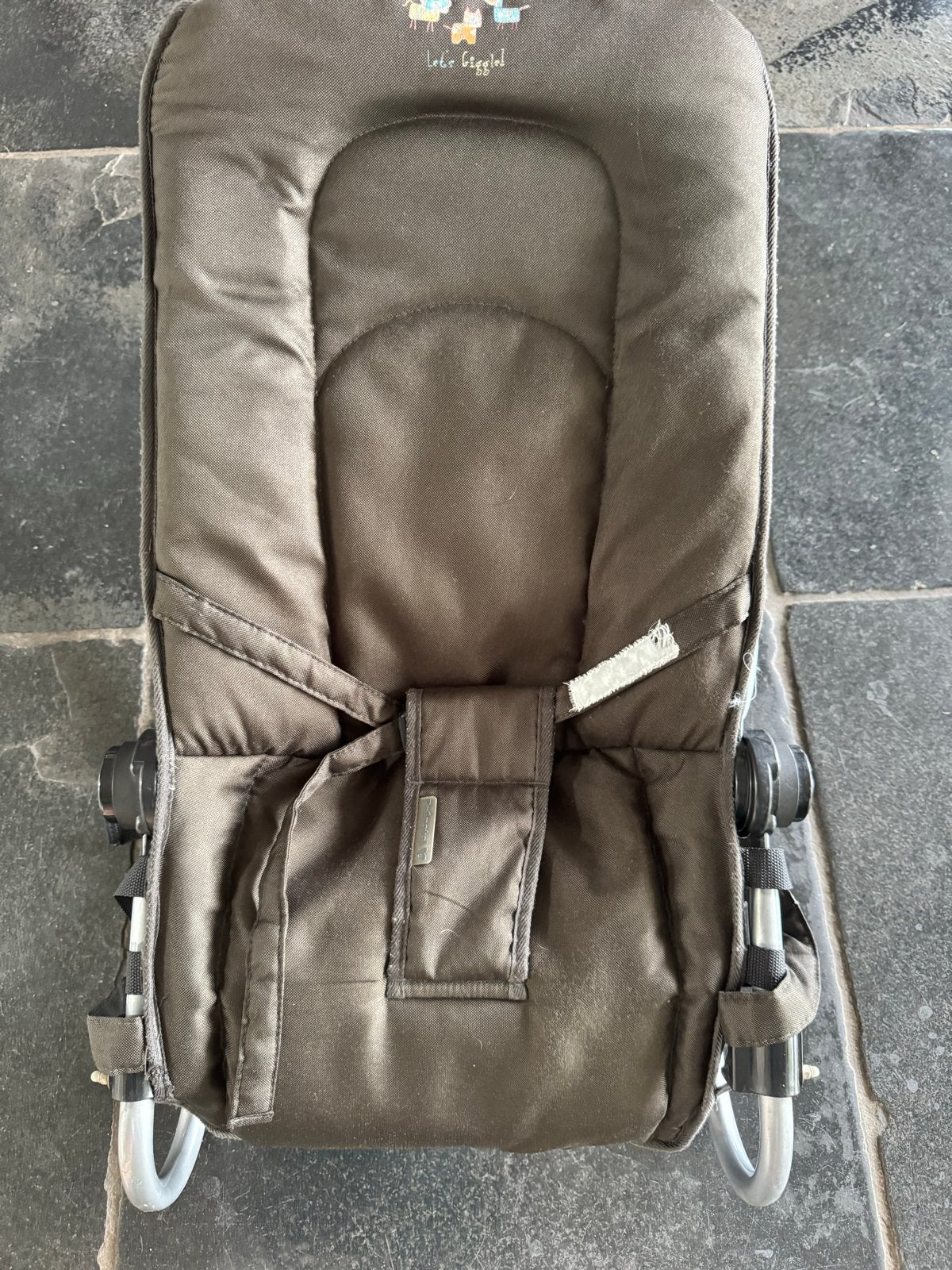 Comfortabele wipstoel voor baby's - bruin, Ophalen, Gebruikt