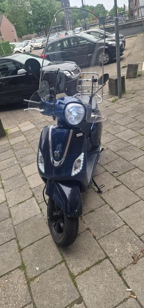 Sym Fiddle 2 uit 2018 - Zeer goede staat, Fietsen en Brommers, Scooters | SYM, Ophalen, Gebruikt, Fiddle