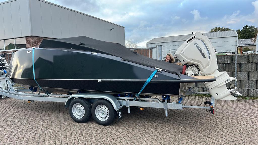 Evens tender sloep aluminium speedboot tendersloep, Watersport en Boten, Boottrailers, Zo goed als nieuw, Ophalen of Verzenden