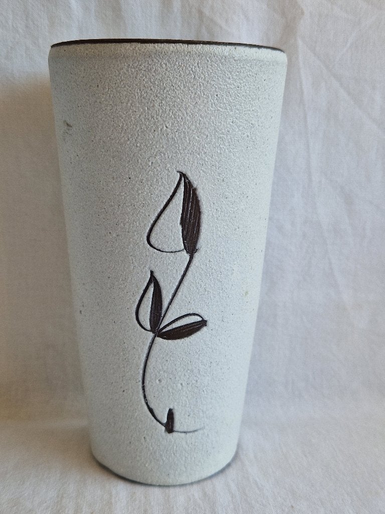 Jaren 50/ 60 vaasje Potterie Boonstra. "Tulp-design", Ophalen of Verzenden, Huis en Inrichting