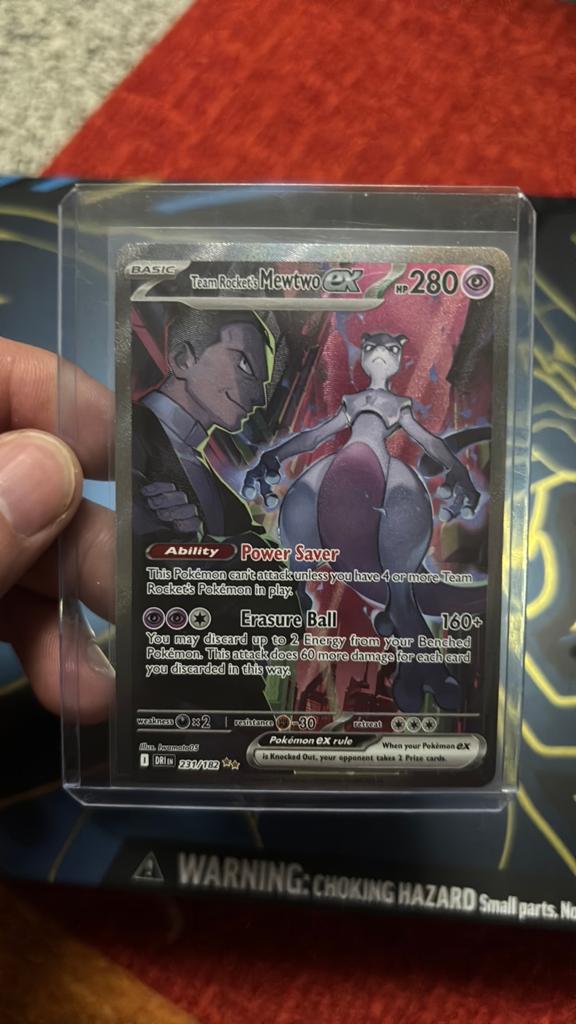 Team Rocket’s Mewtwo EX, Ophalen, Nieuw, Losse kaart
