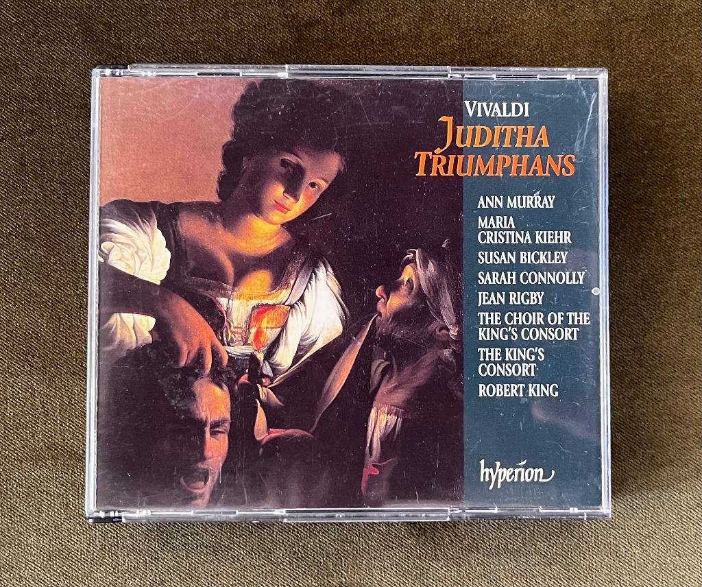 Vivaldi: Juditha Triumphans - Robert King, Ophalen of Verzenden, Barok, Gebruikt, Vocaal
