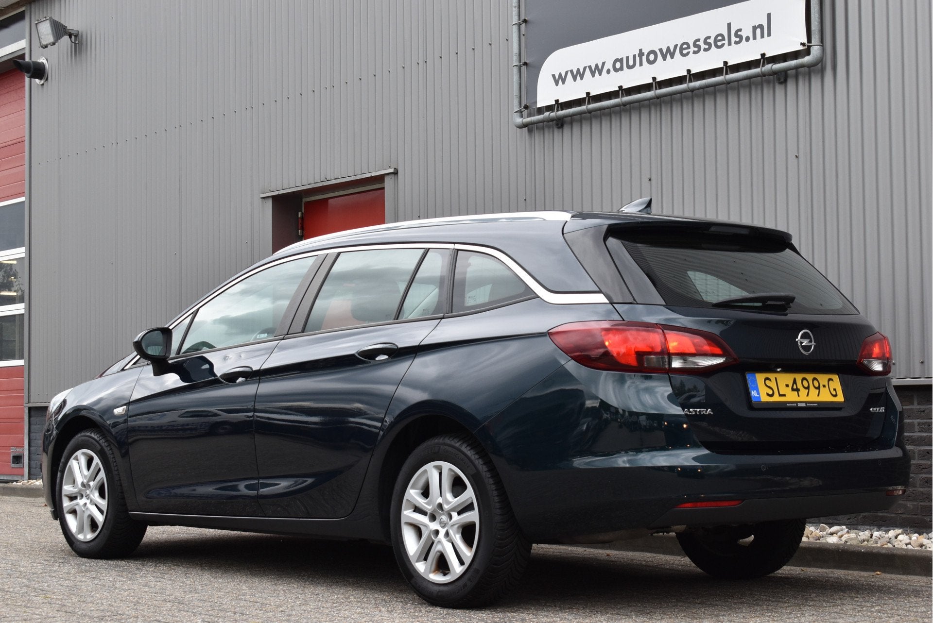 Opel Astra Sports Tourer 1.0 Online Edition Camera, Cruise c, Auto's, Voorwielaandrijving, Stof, Gebruikt, Euro 6