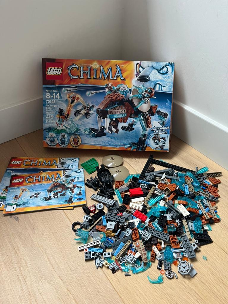 Lego chima 70143 set, Kinderen en Baby's, Speelgoed | Duplo en Lego, Zo goed als nieuw, Lego, Complete set, Inclusief doos, Inclusief instructies