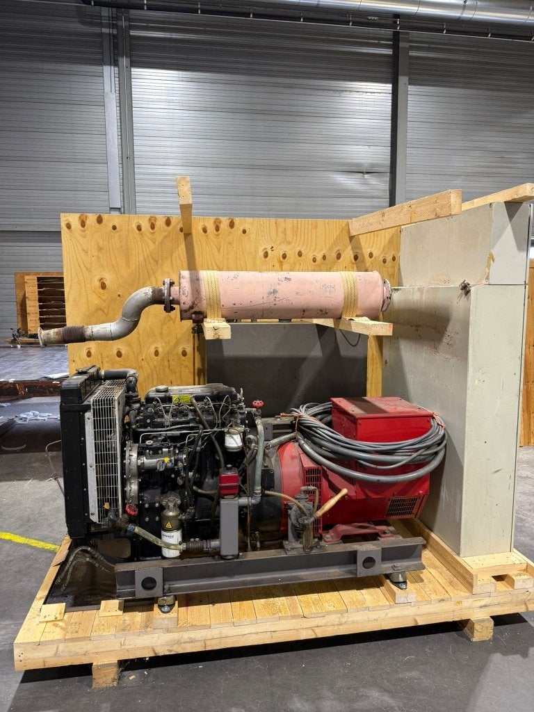 Perkins 4236 - 60 KVA Noodstroom Aggregaat - 366 uur!, Ophalen