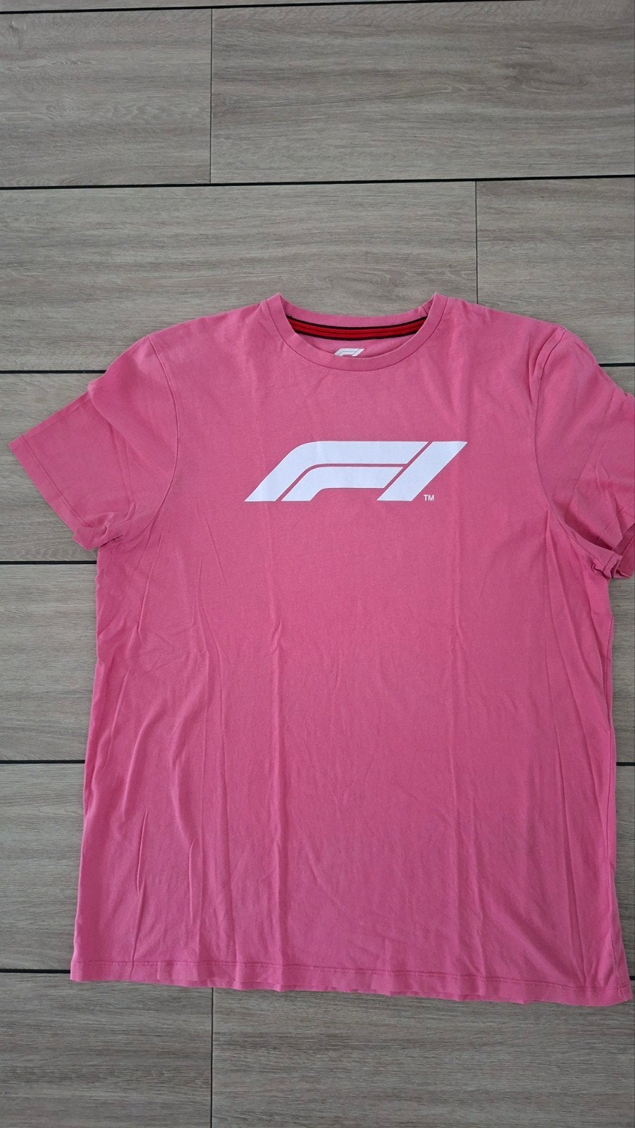 Officieel F1 shirt roze Maat XXL, Maat 46/48 (XL) of groter, Ophalen of Verzenden, Zo goed als nieuw, Korte mouw