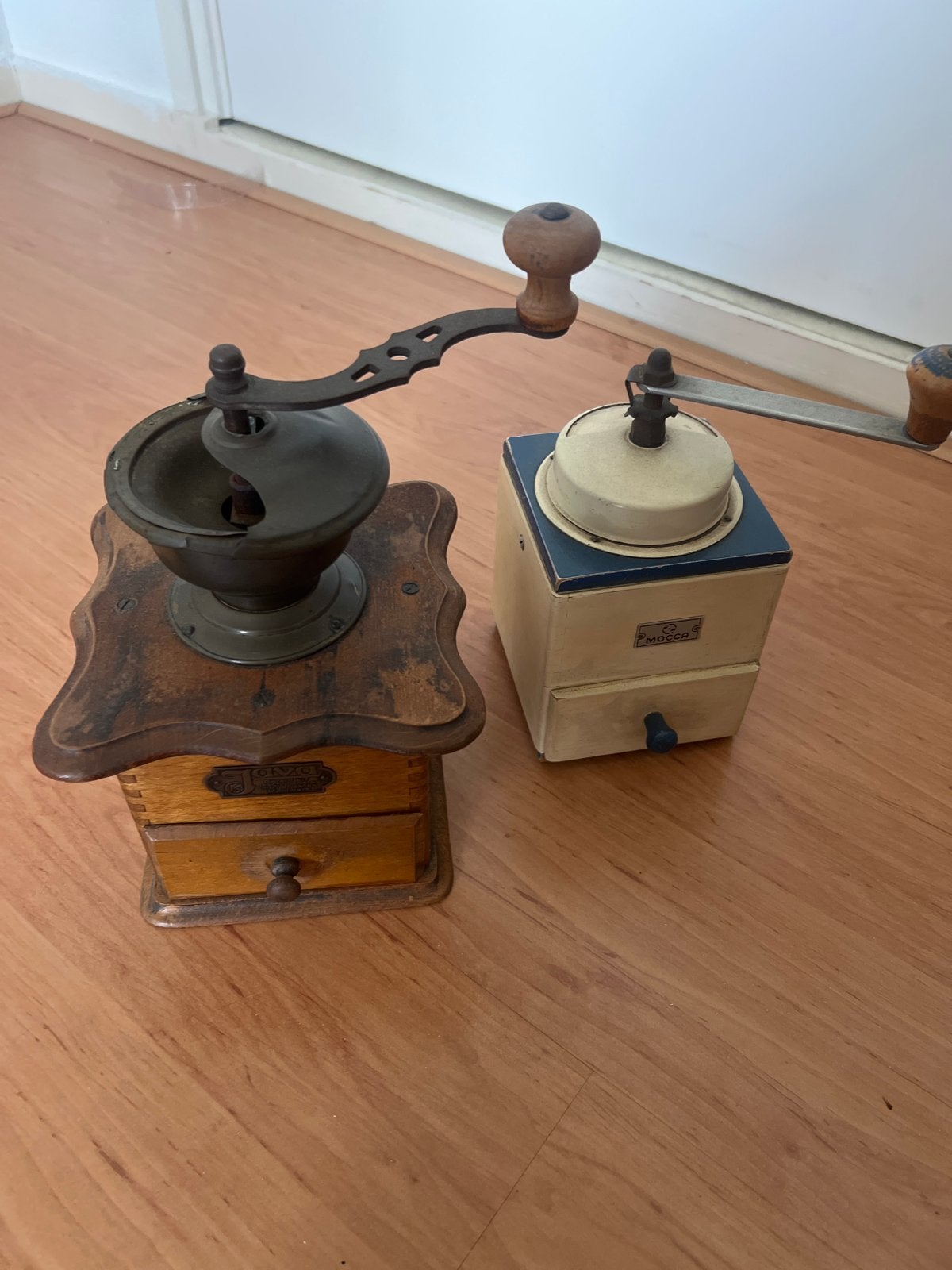 Vintage koffiemolens: PeDe en Mocca, Ophalen of Verzenden