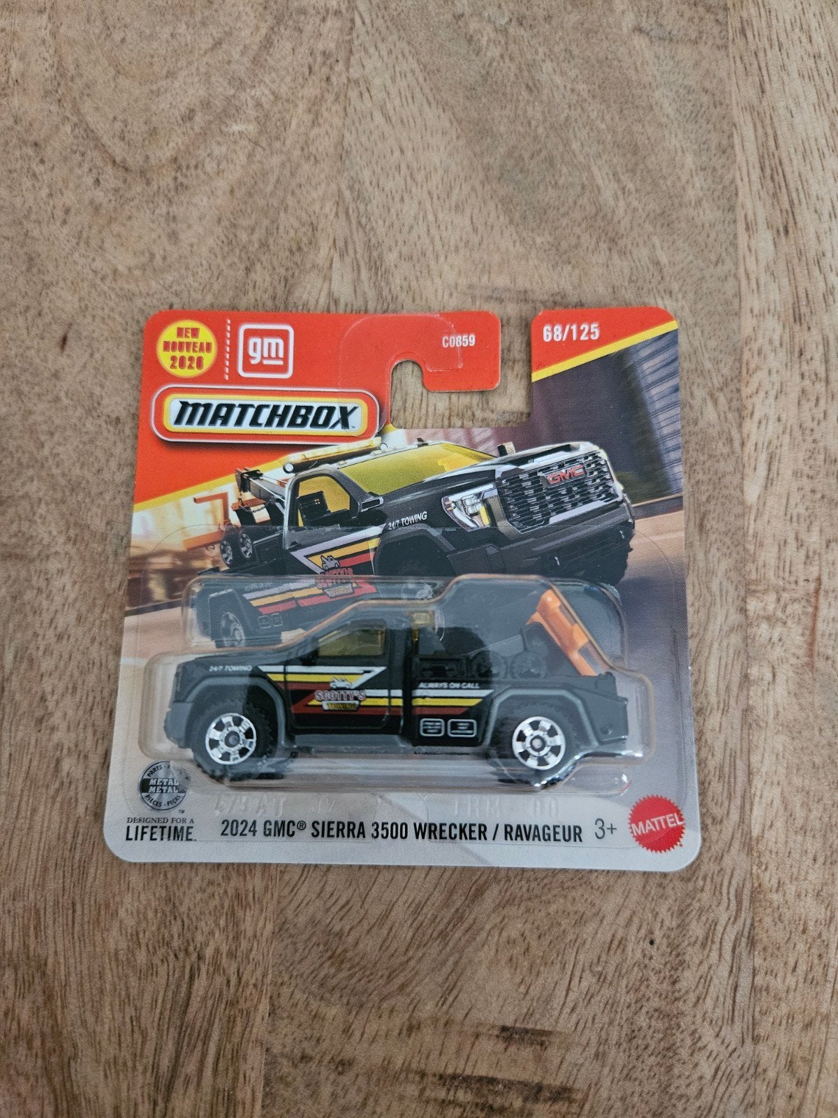 Matchbox GMC Sierra 3500 Wrecker Nieuw, Ophalen of Verzenden, Nieuw, Auto
