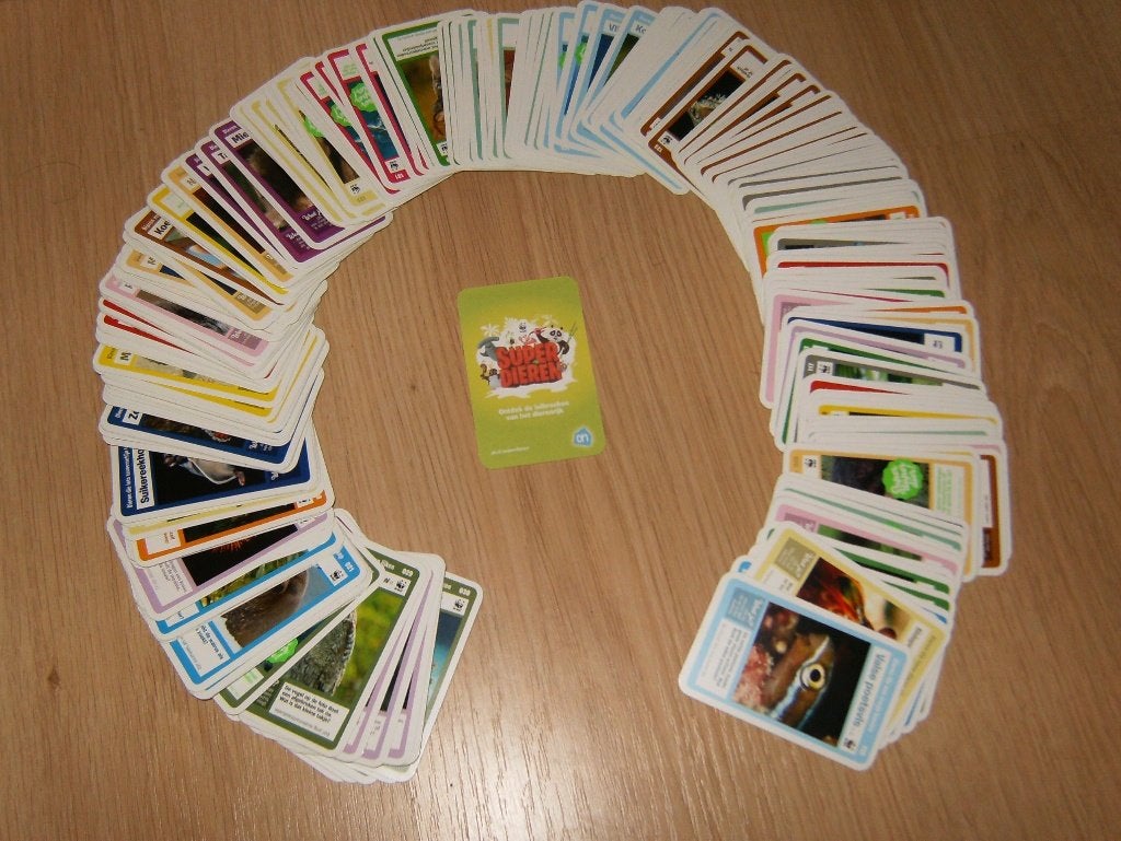 AH superdieren kaartjes 2012, Verzamelen, Albert Heijn, Ophalen of Verzenden