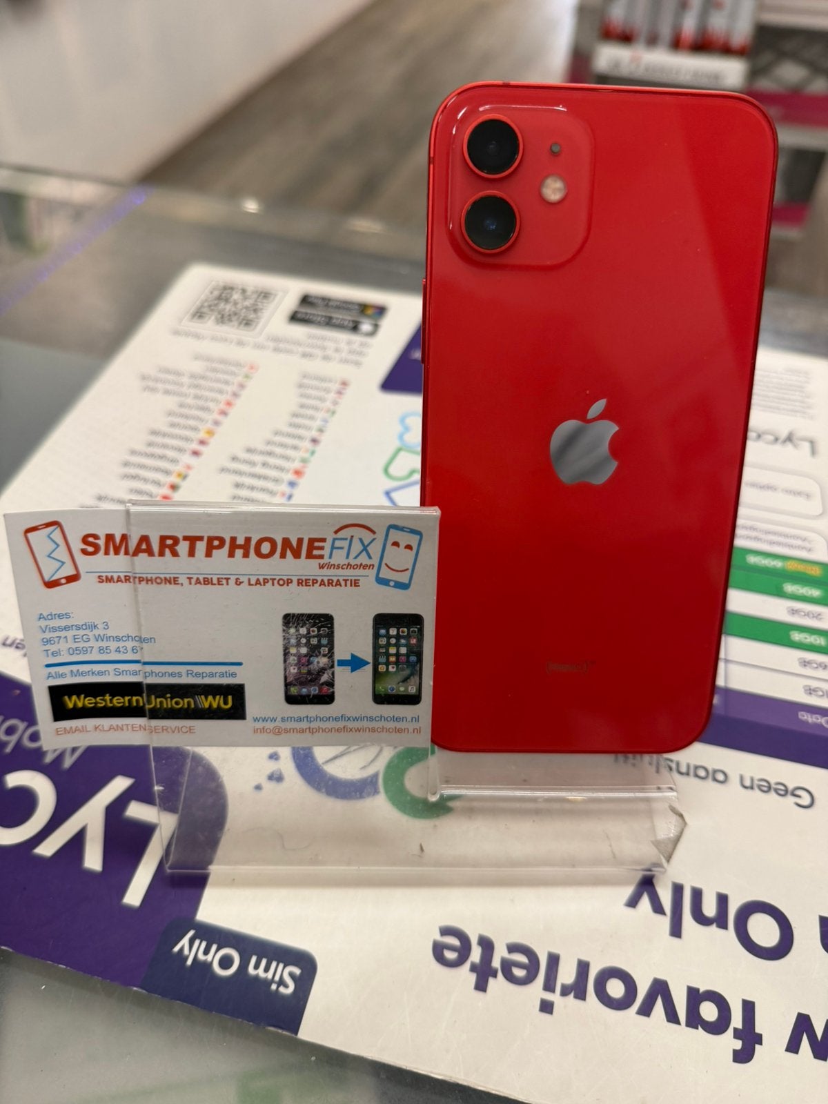 iphone 13 128gb red batt 100% nieuwstaat+garantie, Apple, Apple, Overige typen, Ophalen of Verzenden