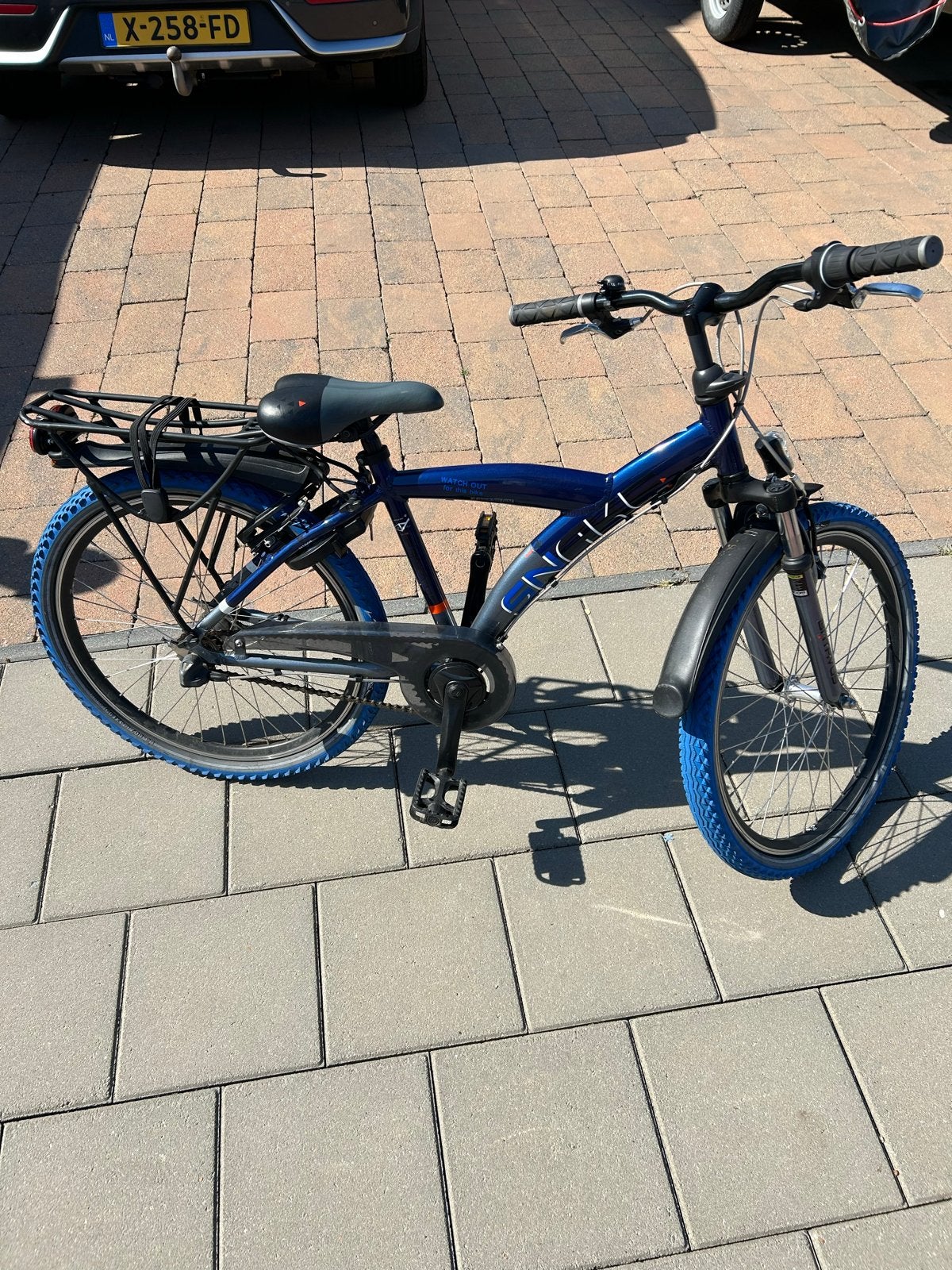 Batavus Snake 24 inch blauw, Ophalen, Gebruikt, 20 inch of meer