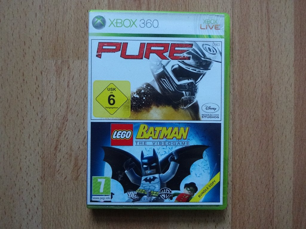 Xbox 360 Batman / Pure , Xbox360 Games, Avontuur en Actie, Gebruikt, 2 spelers, Ophalen of Verzenden