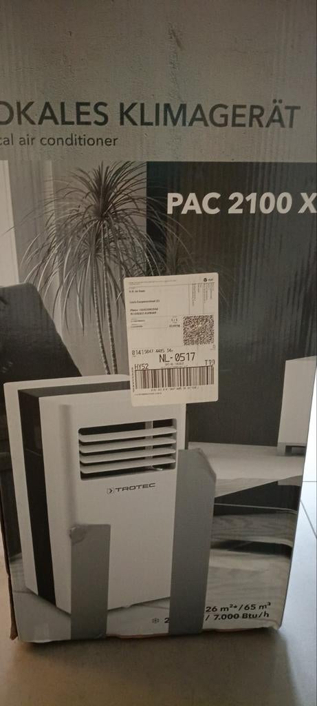 Mobiele airco Trocec PAC 2100 X, Witgoed en Apparatuur, Airco's, Ophalen