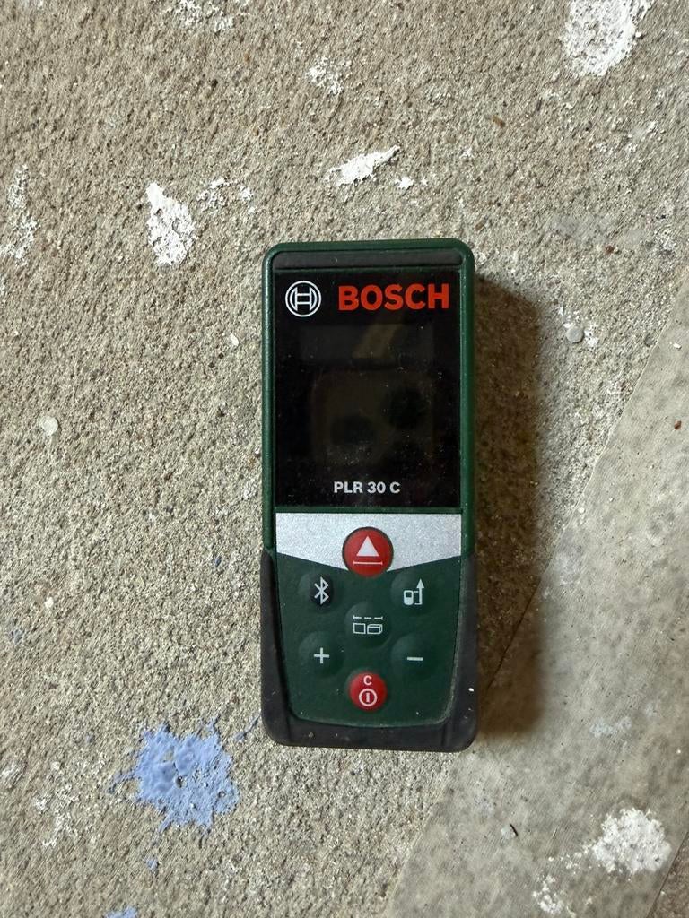 Bosch PLR 30 C digitale laserafstandsmeter, Ophalen, Zo goed als nieuw, Afstand