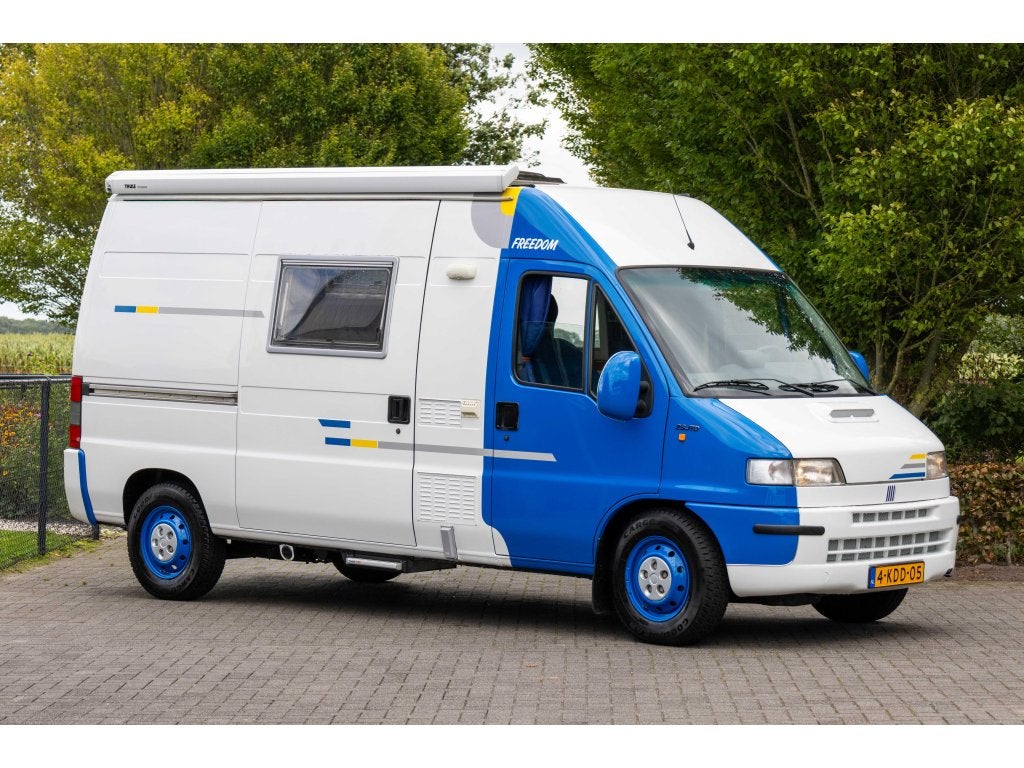 Fiat Ducato 2.8 JTD Uniek! Super staat! Compleet, Buscamper of Camperbus, Achteruitrijcamera, Fiat, Bedrijf