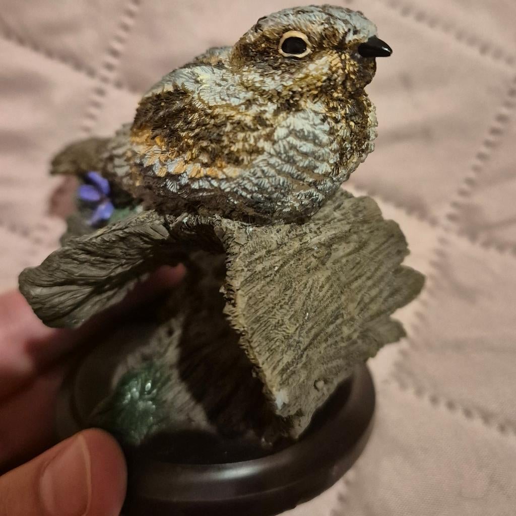 Vogelwelt handgeschilderd beeldje uit 2003, Ophalen of Verzenden, Dier