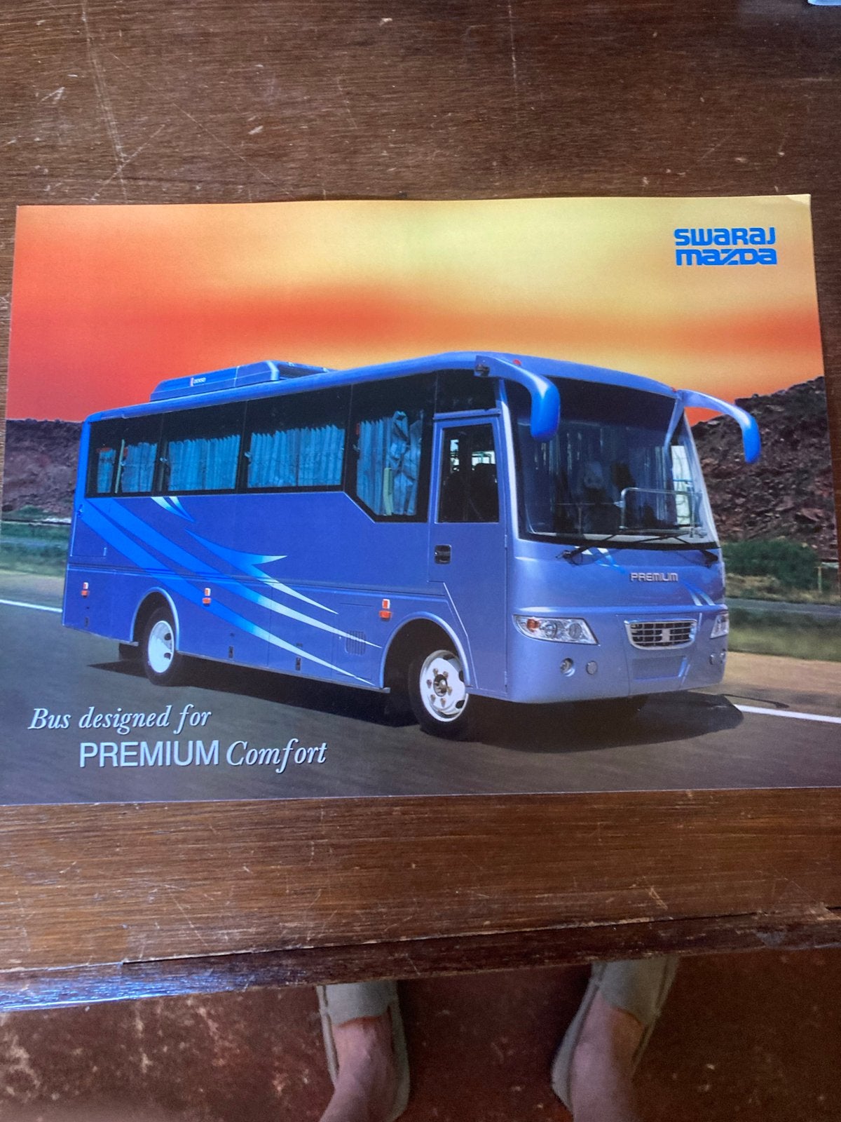 Swaraj Mazda Bus Brochure - Premium Comfort, Ophalen of Verzenden, Gelezen, Mazda