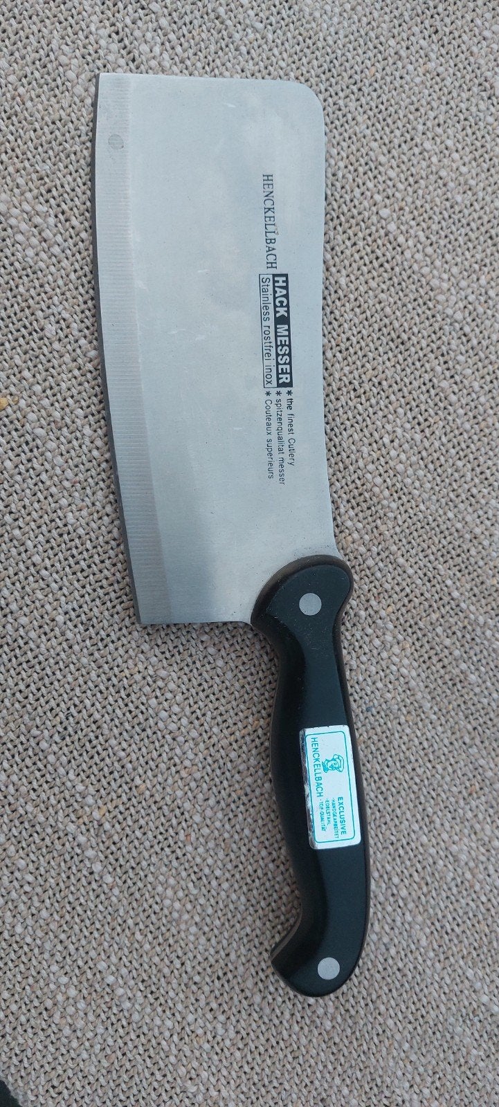 Henckelbach Mack Messer Hakmes - Zo goed als nieuw, Overige typen, Ophalen of Verzenden, Zo goed als nieuw, Zwart