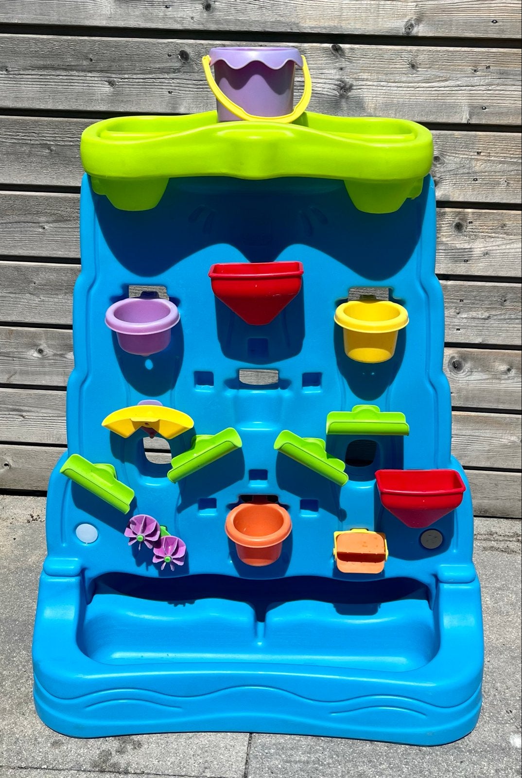 Step2 Waterfall Discovery Wall met accessoires, Ophalen, Gebruikt