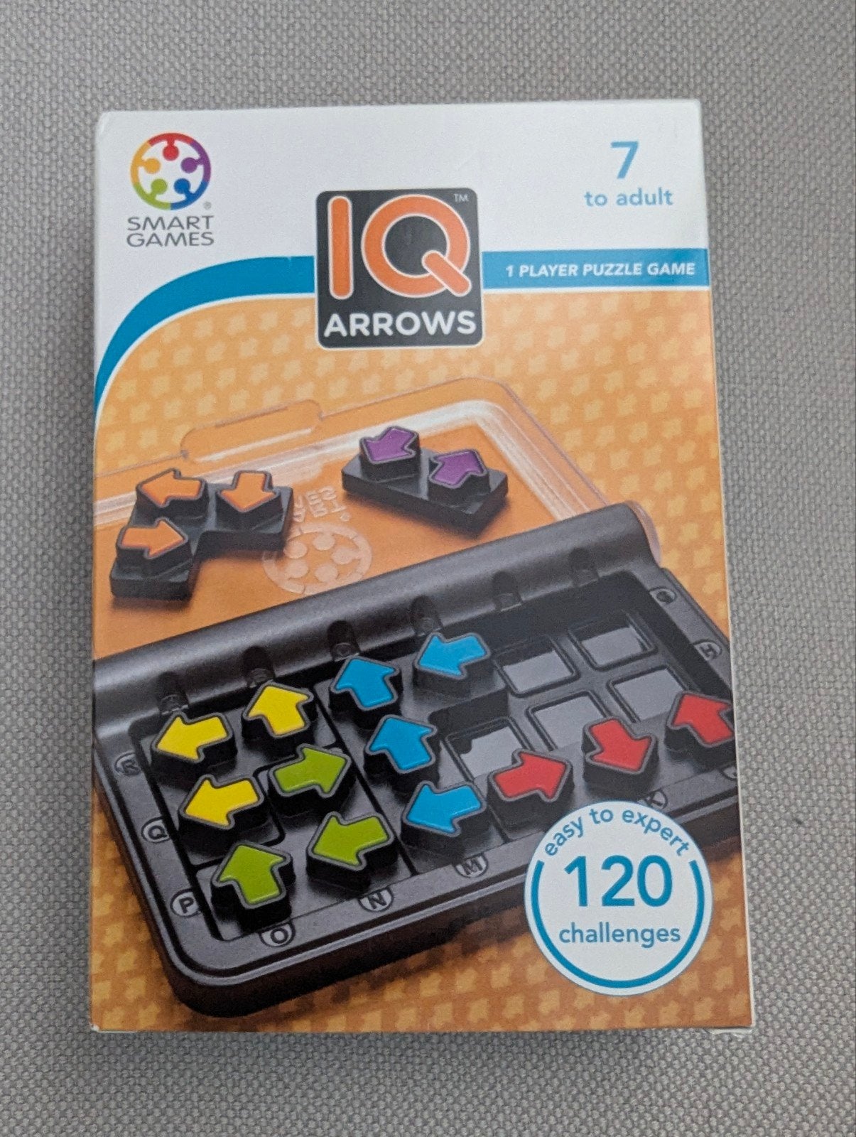 SmartGames IQ Arrows - Logisch Denkspel / Puzzelspel (120 op, Ophalen of Verzenden