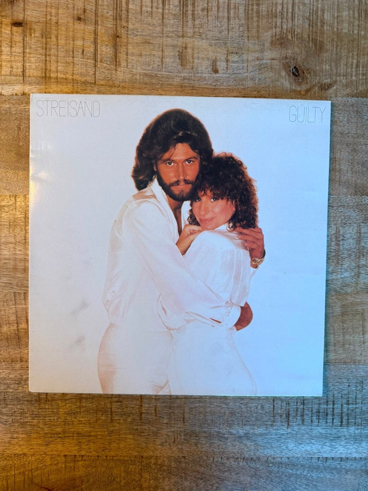 Streisand Guilty LP, Cd's en Dvd's, Vinyl | Overige Vinyl, Ophalen, Gebruikt, Overige formaten