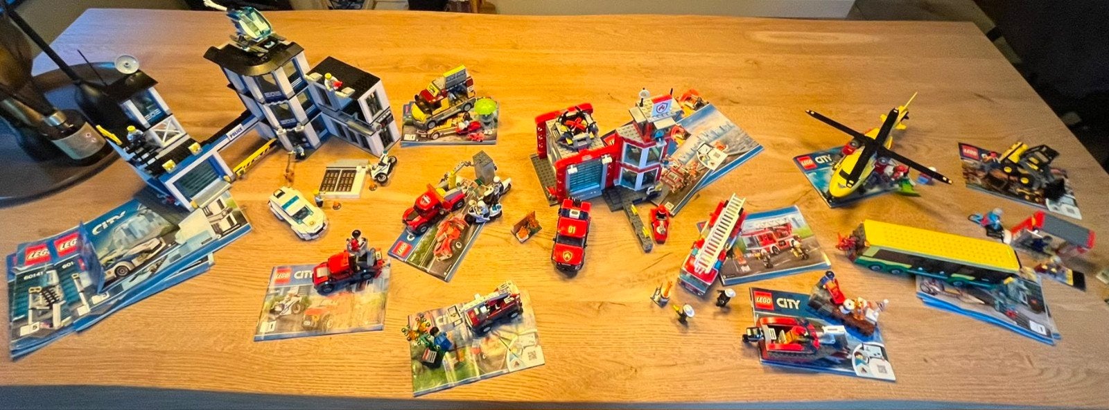 LEGO City sets: politie, brandweer, helikopter, bus, etc., Ophalen, Zo goed als nieuw