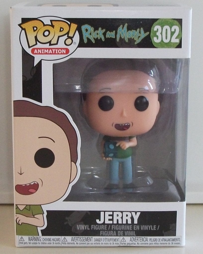 Funko Pop! 302 *** JERRY *** Rick and Morty, Verzamelen, Ophalen of Verzenden, Nieuw