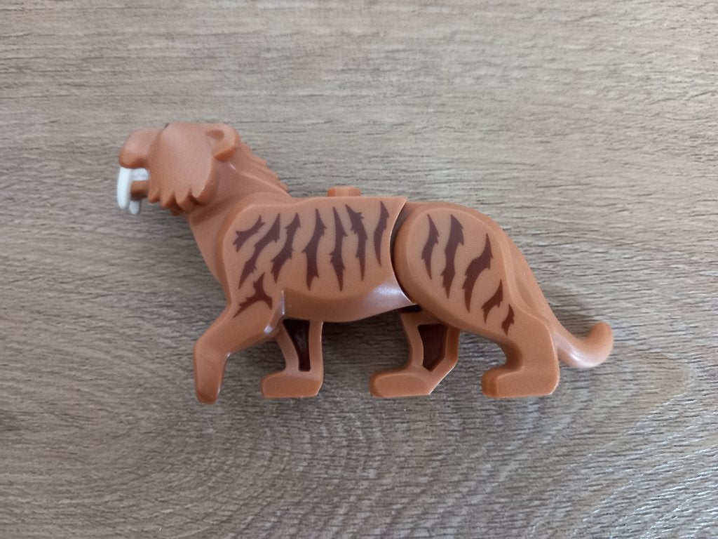 Lego sabeltandtijger (Saber-Toothed Tiger), City, Lego, Ophalen of Verzenden, Zo goed als nieuw