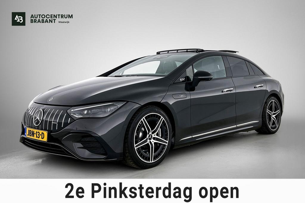 Mercedes-Benz EQE AMG 43 4MATIC 90 kWh(Goed OnderH, Panorama, Auto's, Mercedes-Benz, Automaat, 504 km, Sedan, 505 min
