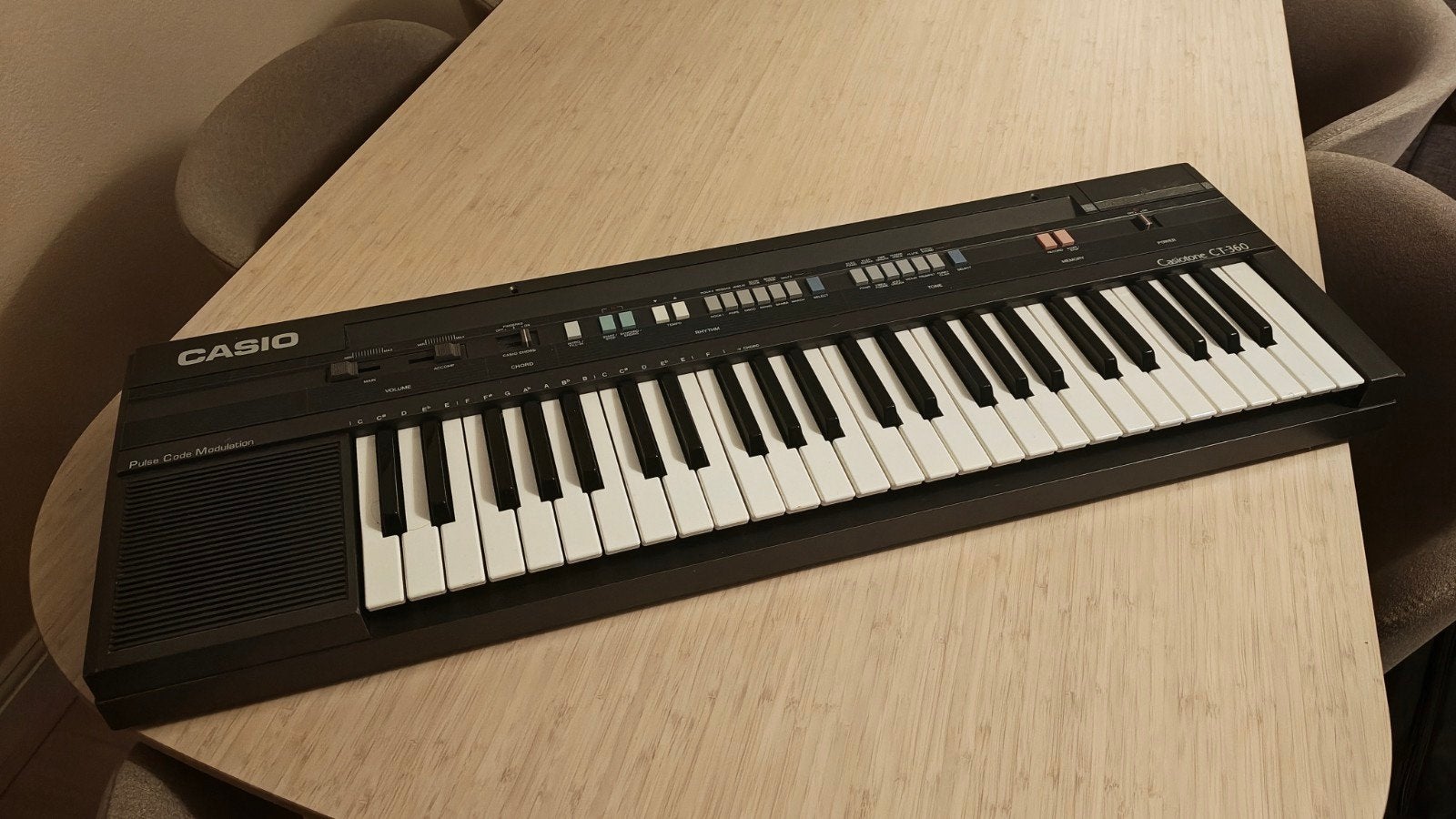 Casio Casiotone CT-360 Keyboard - Vintage Synthesizer, Muziek en Instrumenten, Ophalen, Gebruikt, 61 toetsen, Casio