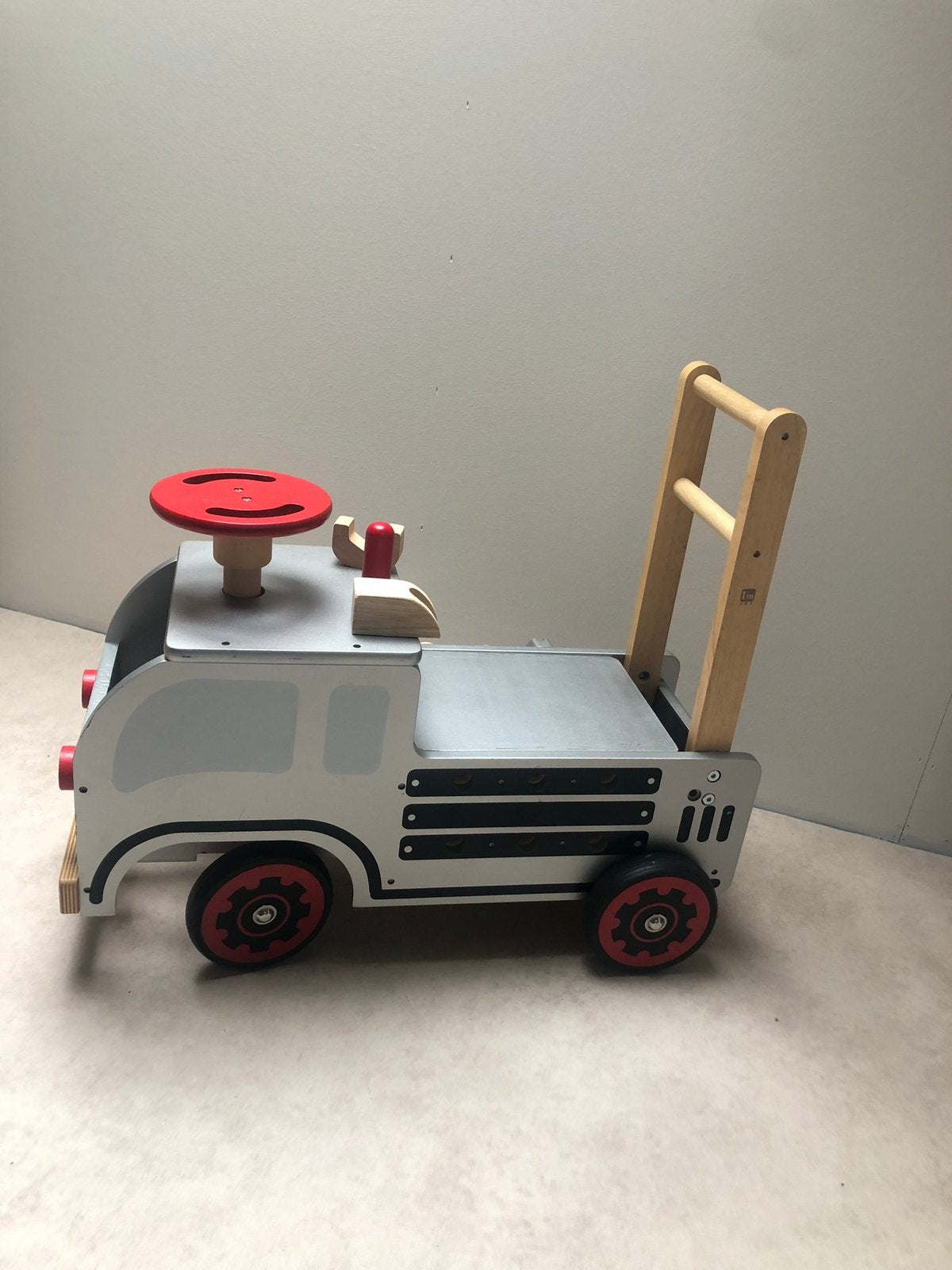 Loopwagen - loop karretje met accessoires, Ophalen, Zo goed als nieuw