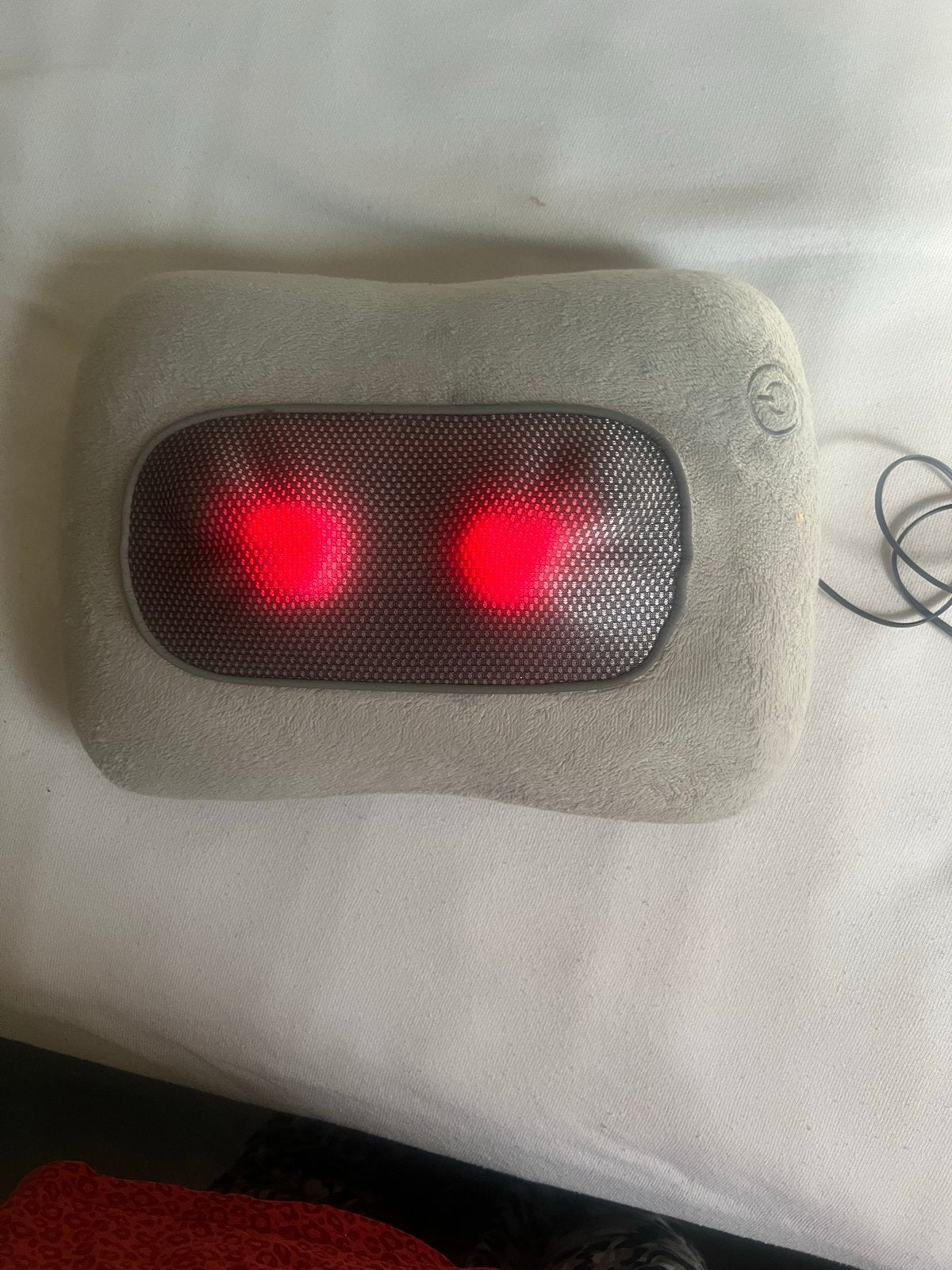 Shiatsu Massagekussen met Warmtefunctie, Ophalen of Verzenden, Zo goed als nieuw, Massagestoel of Kussen