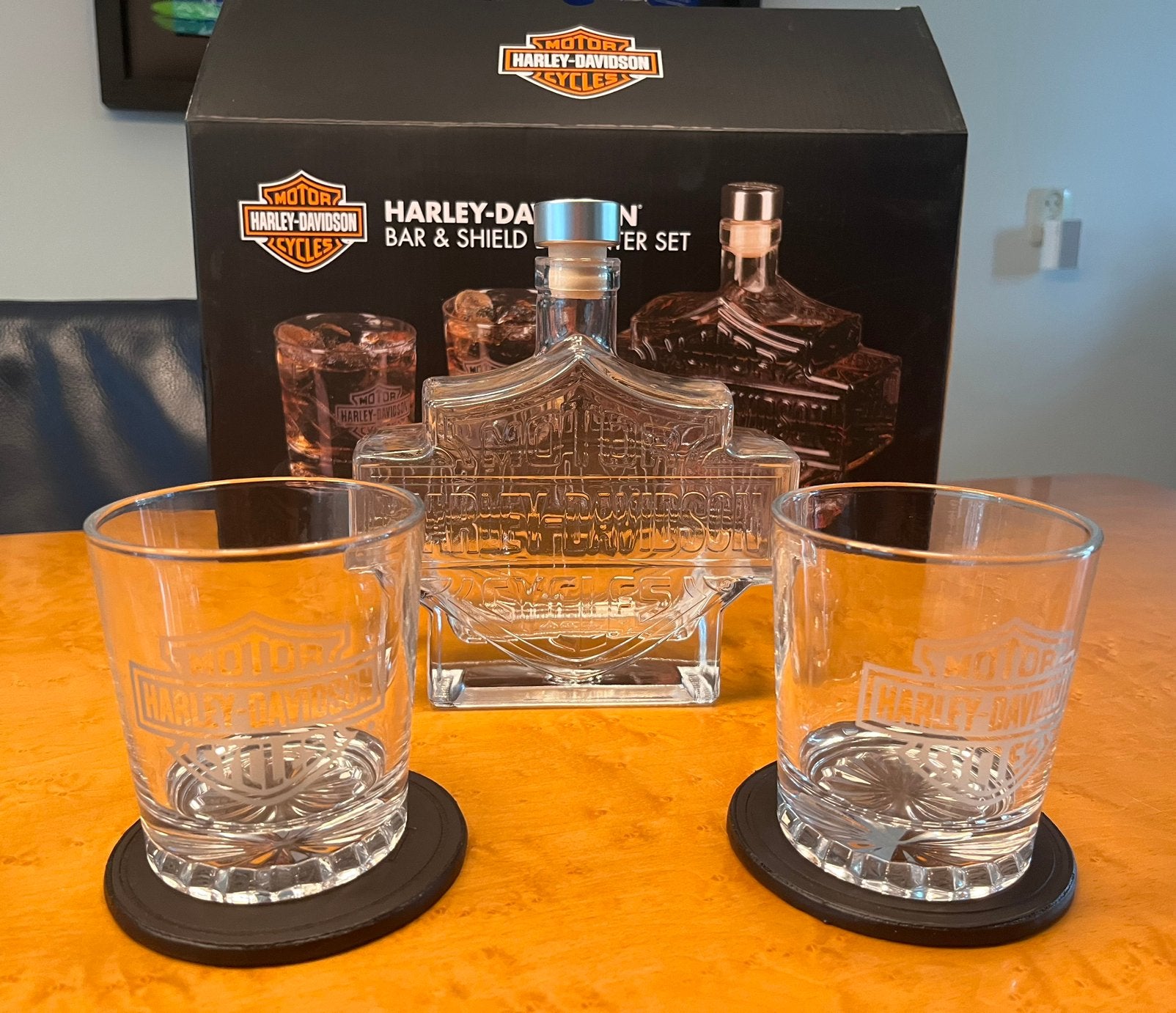 Harley Davidson whisky set NIEUW, Ophalen, Nieuw, Overige typen