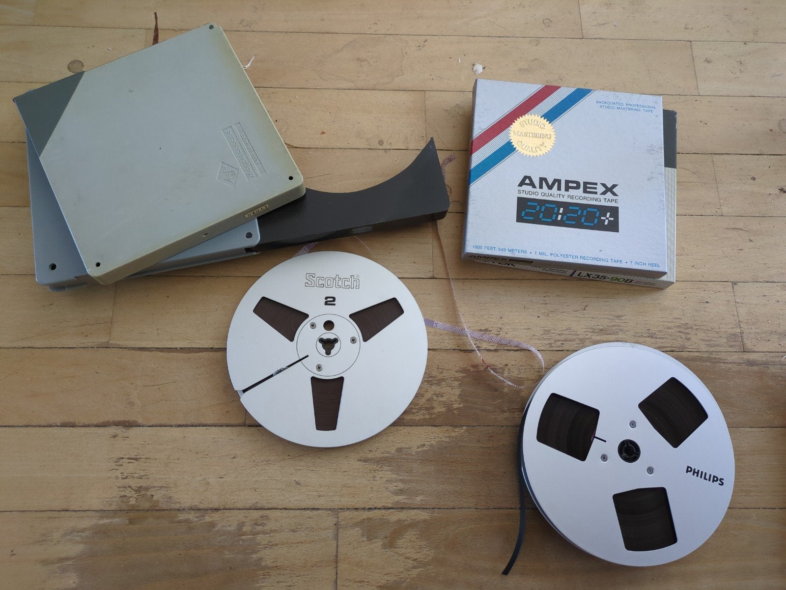 Vintage Spoelenbanden: TDK, Ampex, Scotch, Philips, Cd's en Dvd's, Cassettebandjes, Gebruikt, 2 t/m 25 bandjes, Overige genres