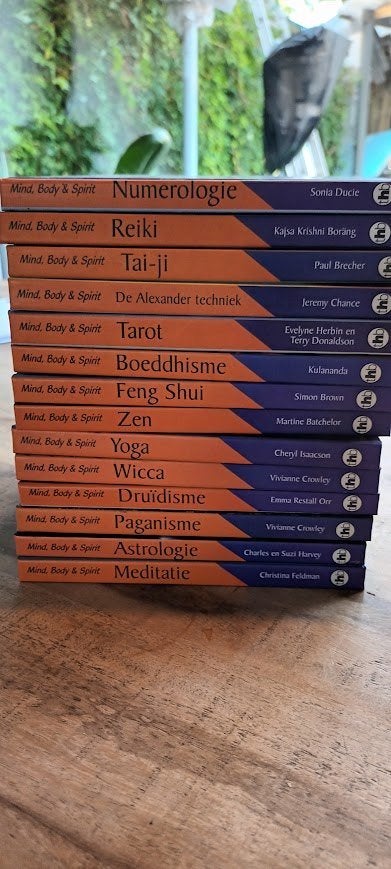 Verzameling boeken uit de bekende Mind, Body & Spirit-reeks, Ophalen, Zo goed als nieuw, Overige onderwerpen, Diverse Auteurs