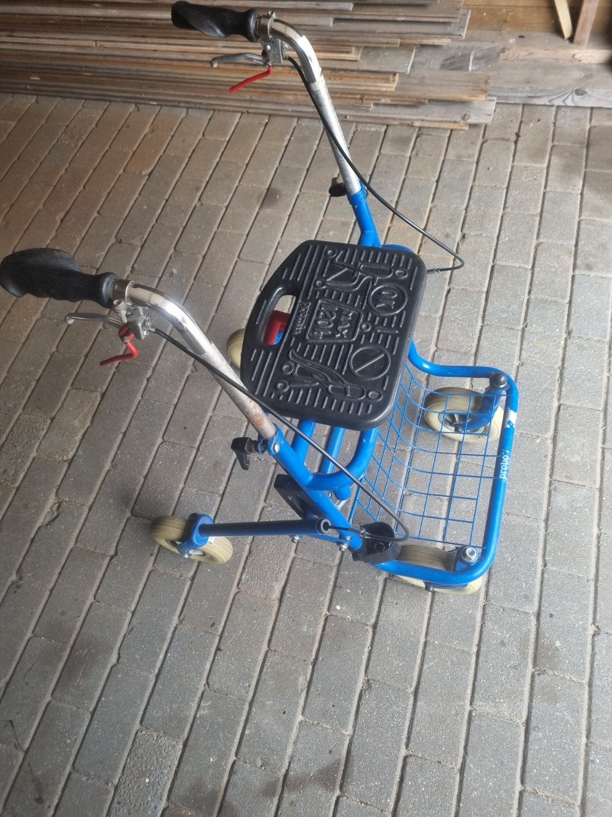 rollator, Ophalen