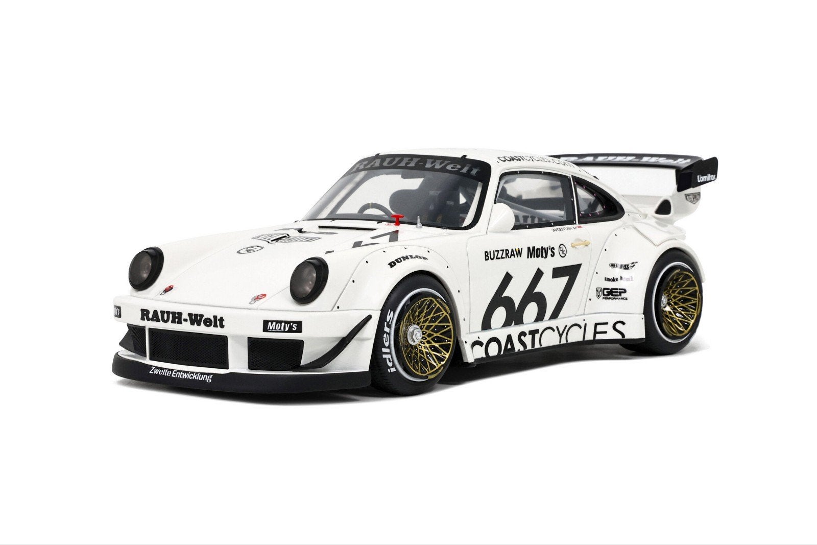 Gt Spirit
Porsche 911 (964) RWB Coast Style 1/1600 1:18 Nieu, Hobby en Vrije tijd, Ophalen of Verzenden, Nieuw, Auto