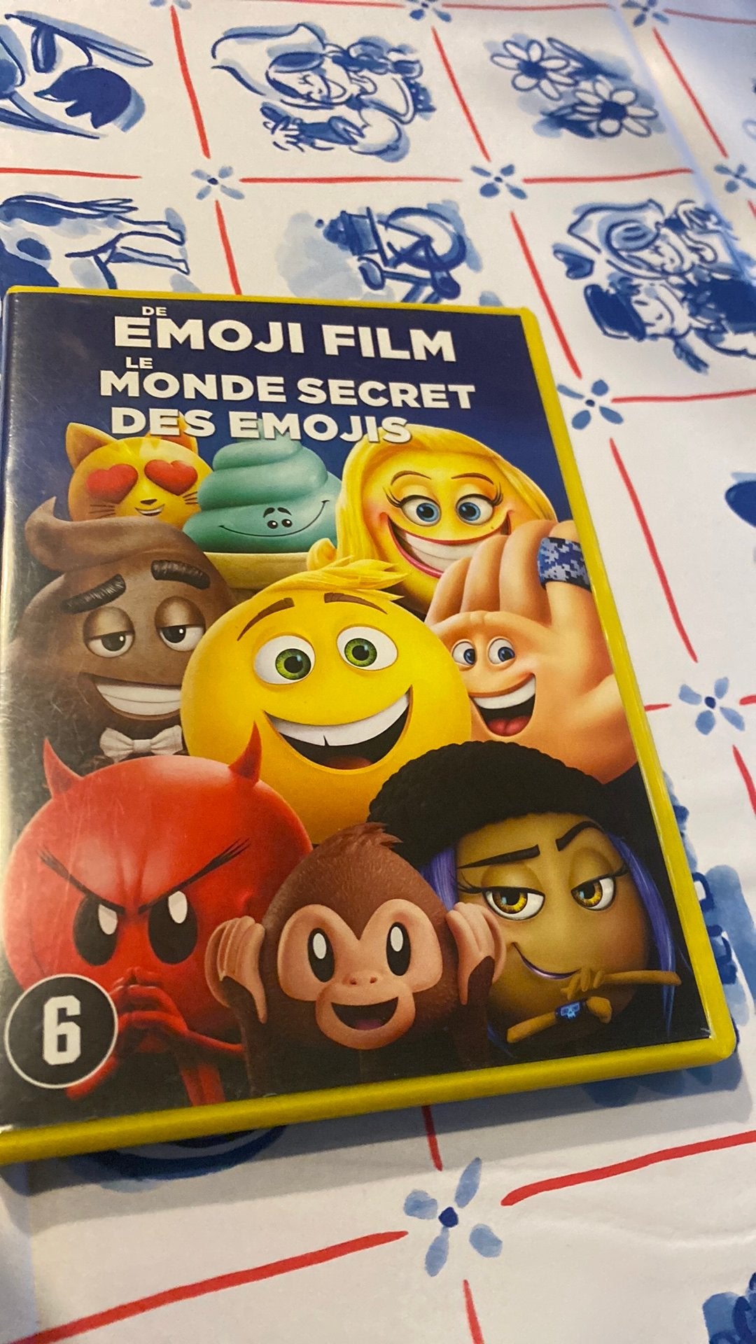 De Emoji Film - DVD (Le Monde Secret des Emojis), Ophalen of Verzenden, Zo goed als nieuw, Komedie, Vanaf 6 jaar