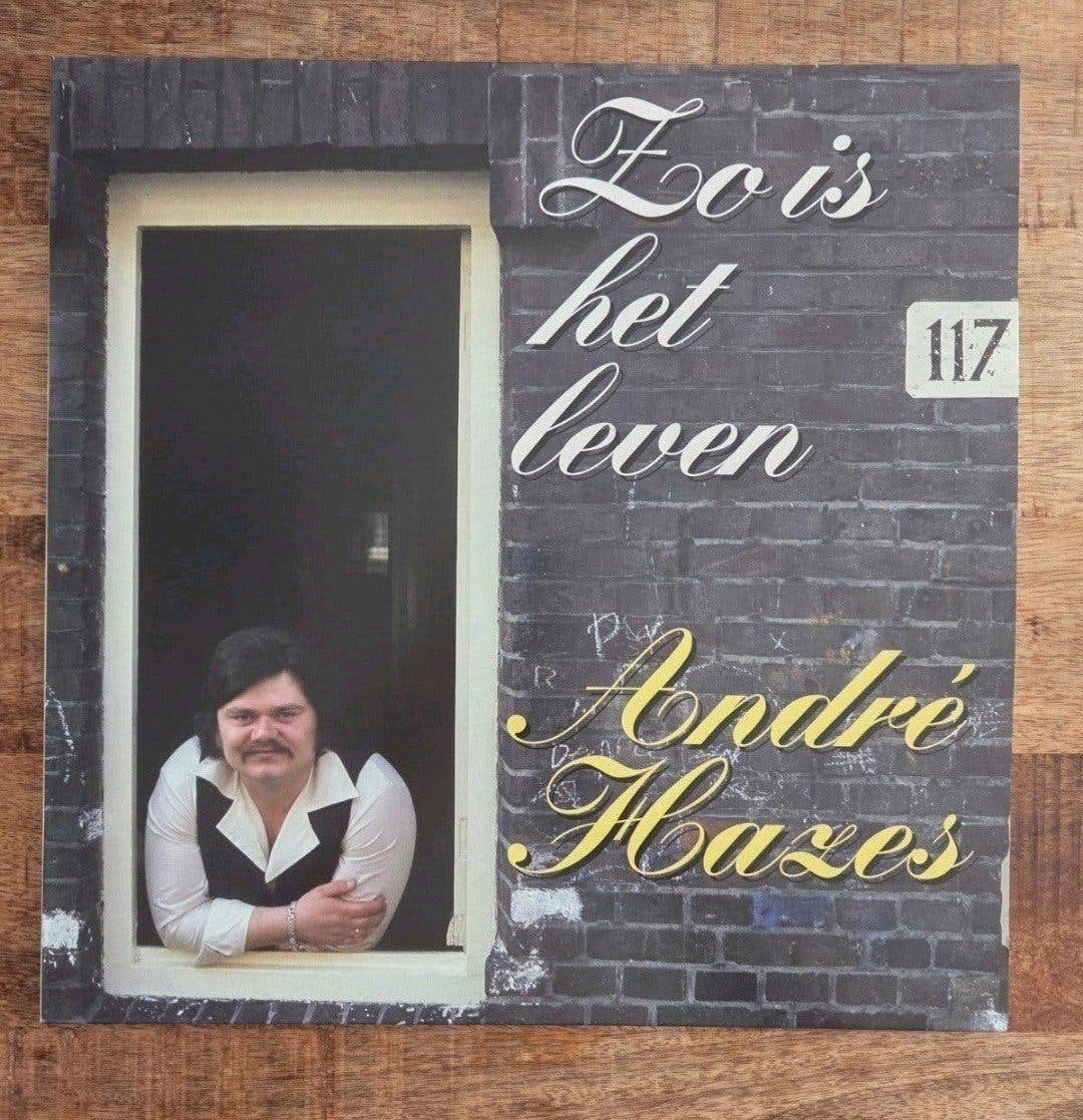 Lp andre hazes zo is het leven, Ophalen of Verzenden, Zo goed als nieuw, 12 inch