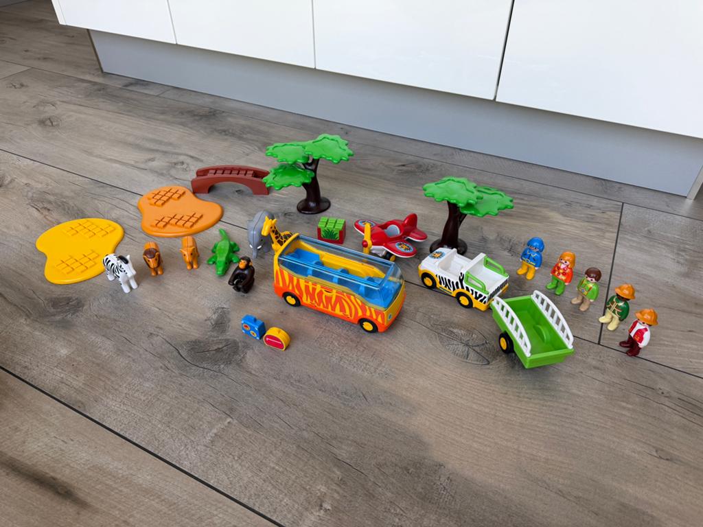 Playmobil 123 safari 5047, Ophalen of Verzenden, Gebruikt, Complete set