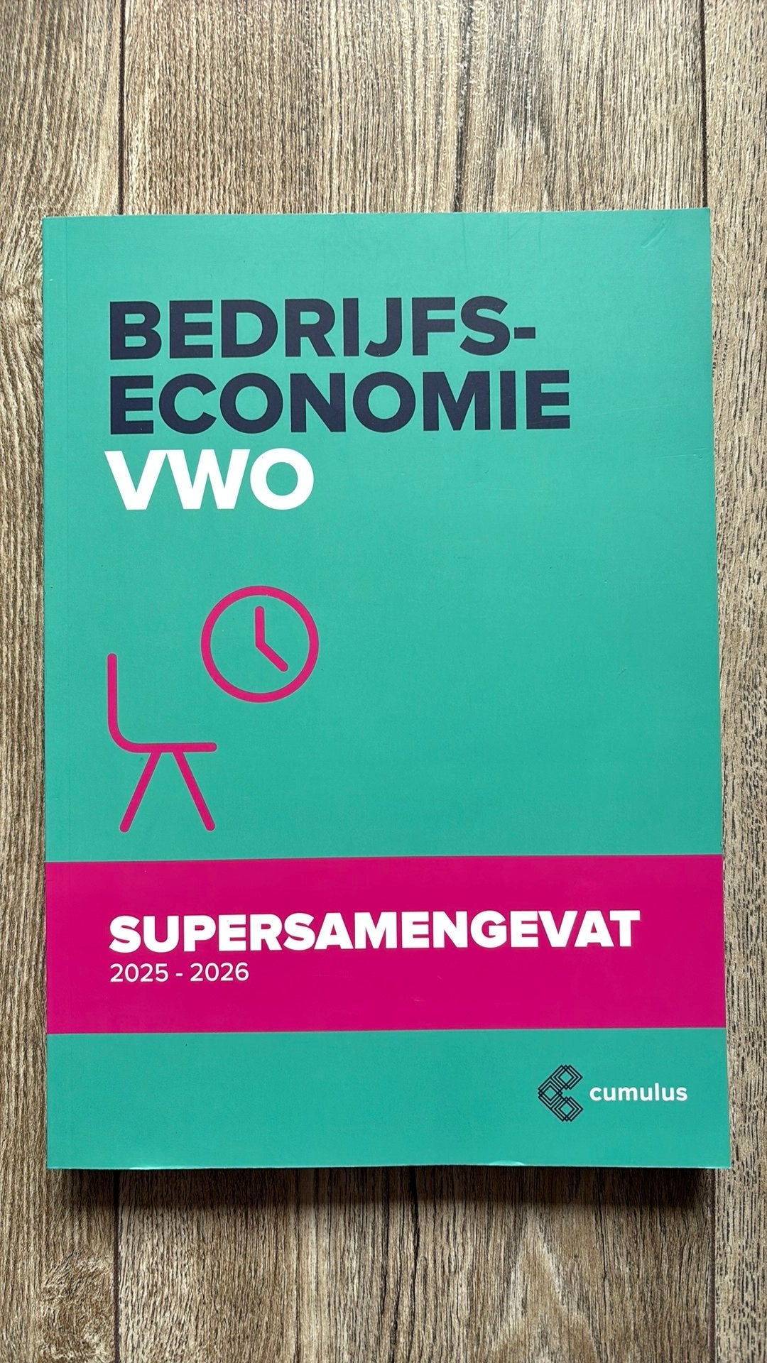Supersamengevat Bedrijfseconomie Cumulus VWO, Boeken, Ophalen of Verzenden, Nieuw, VWO, Bedrijfseconomie of M&O