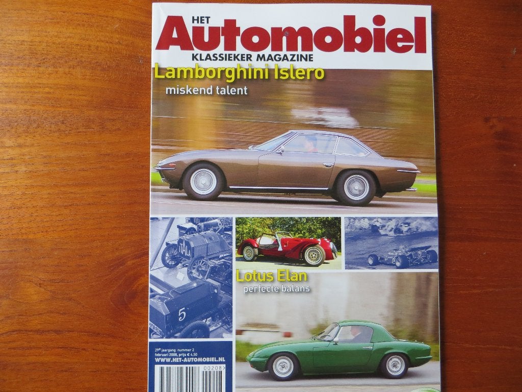 Het Automobiel 2 2008 Triumph 1800 Lotus Elan Matra Kougar, Ophalen of Verzenden, Nieuw, Overige merken