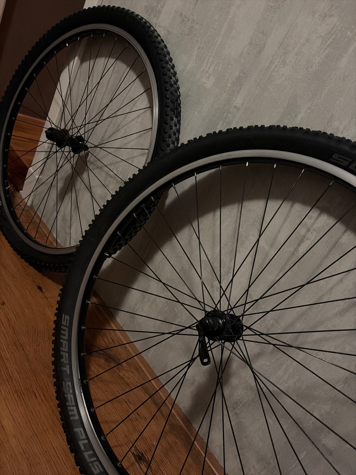 MTB Wielset met Shimano Deore LX Naven, Fietsen en Brommers, Fietsonderdelen, Ophalen, Gebruikt, Mountainbike, Wiel