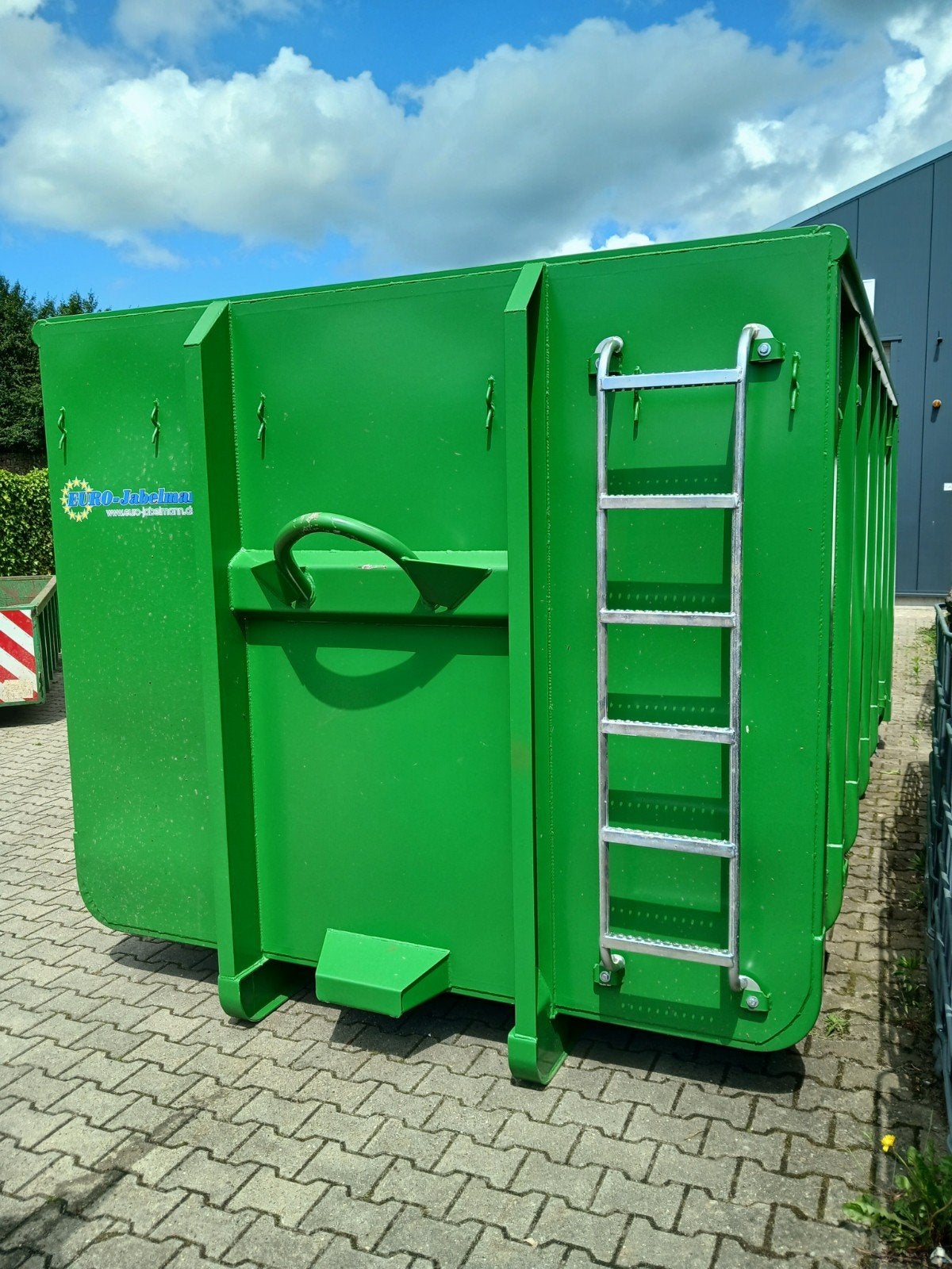 Haakarm container 21m3 4,5m, Ophalen