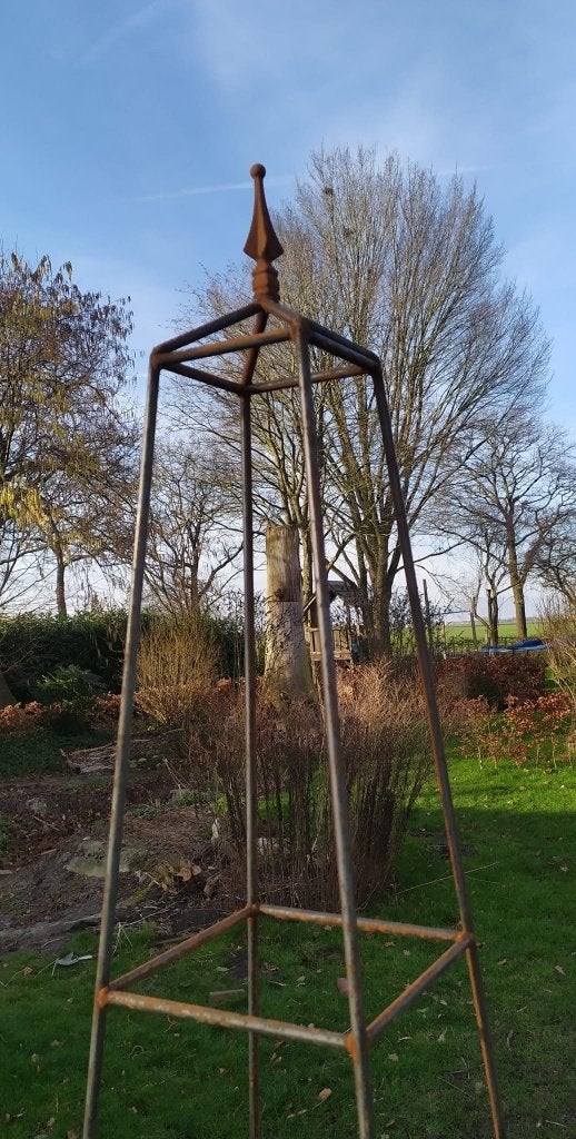 Obelisk, stalen tuinornament, 10mm dik, 3 maten, vanaf €75, Ophalen, Nieuw