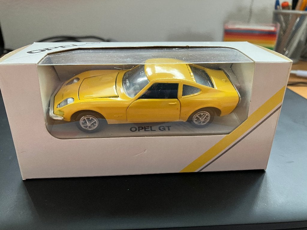 Modelauto GAMA opel GT 1900, Ophalen of Verzenden, Nieuw, Auto, Overige merken